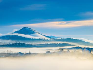 Chasing the Dawn Mist on Three Hills in Da Lat